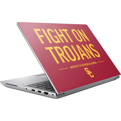 University of Southern California Fight On Trojans Red HP ZBook Fury 16 G10 Skin