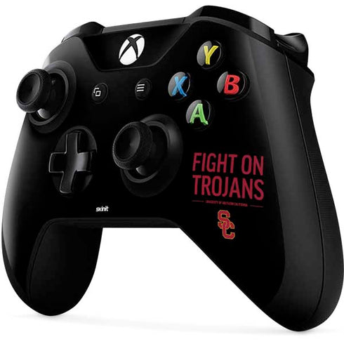 University of Southern California Fight On Trojans Xbox One X Controller Skin