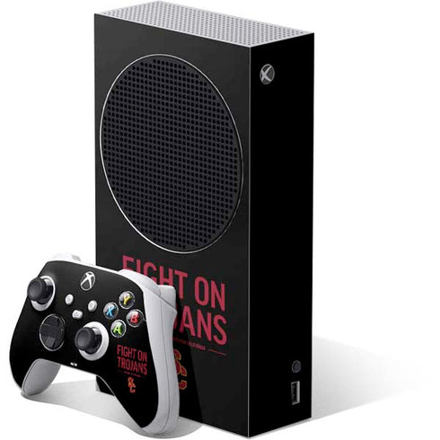 University of Southern California Fight On Trojans Xbox Series S Bundle Skin