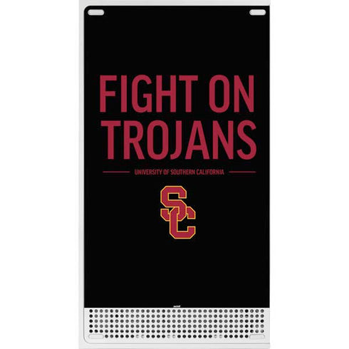University of Southern California Fight On Trojans Xbox Series S Console Skin