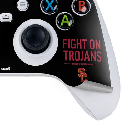 University of Southern California Fight On Trojans Xbox Series S Controller Skin