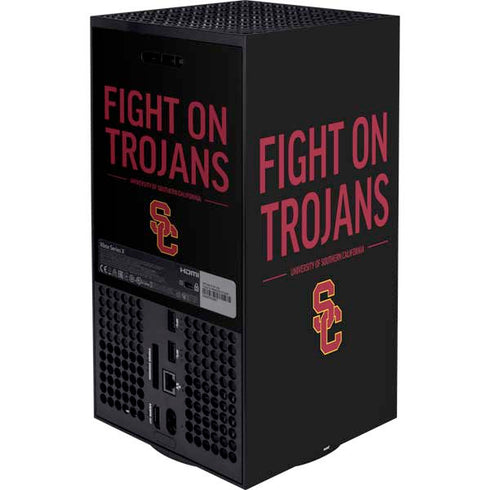 University of Southern California Fight On Trojans Xbox Series X Bundle Skin