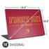 University of Southern California Fight On Universal Laptop 18in (14.6 x 10.6in) Skin