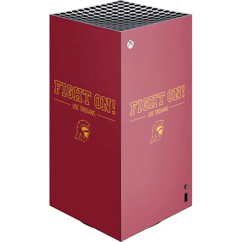 University of Southern California Fight On XBox Series X Digital Edition Console Skin