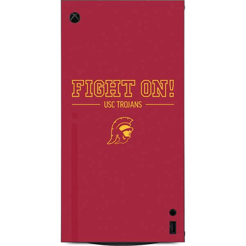 University of Southern California Fight On XBox Series X Digital Edition Console Skin