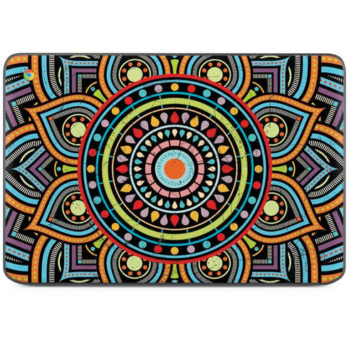 Finding Center Colored HP Chromebook Skin