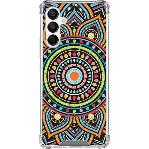 Finding Center Colored Galaxy A16 5G Clear Case