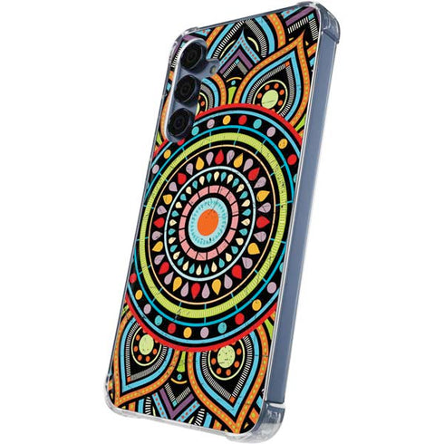 Finding Center Colored Galaxy A55 5G Clear Case