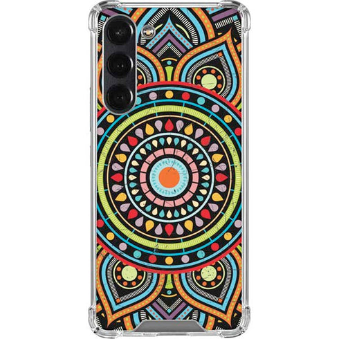 Finding Center Colored Galaxy S24 FE Clear Case