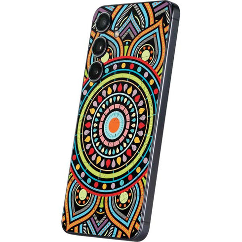 Finding Center Colored Galaxy S24 Skin
