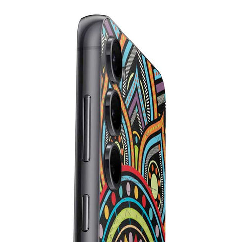 Finding Center Colored Galaxy S24 Skin