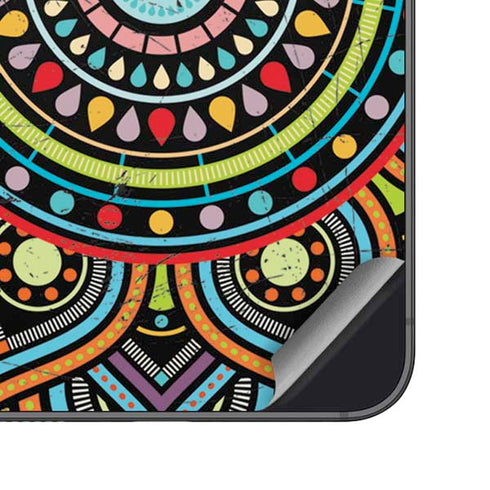 Finding Center Colored Galaxy S24 Skin