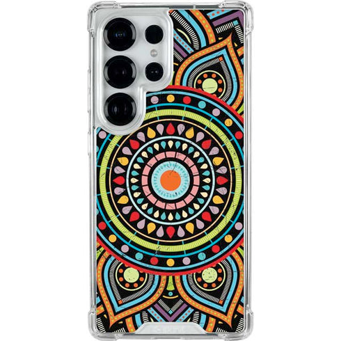 Finding Center Colored Galaxy S25 Ultra Clear Case