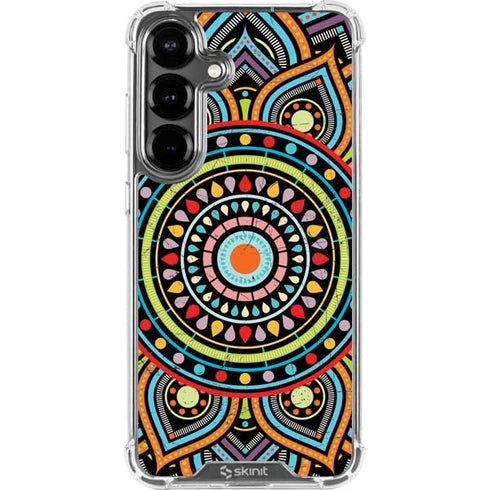Finding Center Colored Galaxy S26 Clear Case