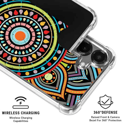 Finding Center Colored Galaxy S26 Clear Case