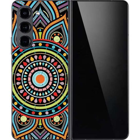 Finding Center Colored Galaxy Z Fold5 5G Skin