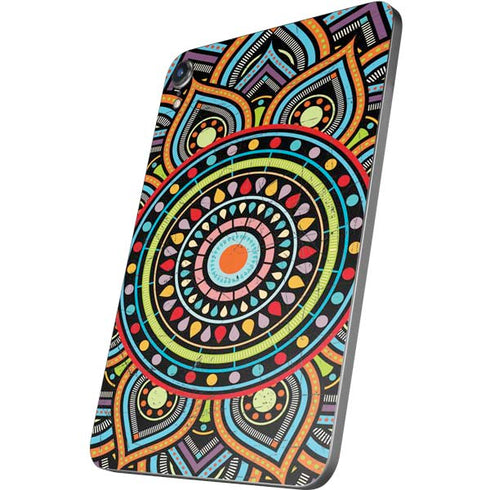 Finding Center Colored Apple iPad Mini Skin