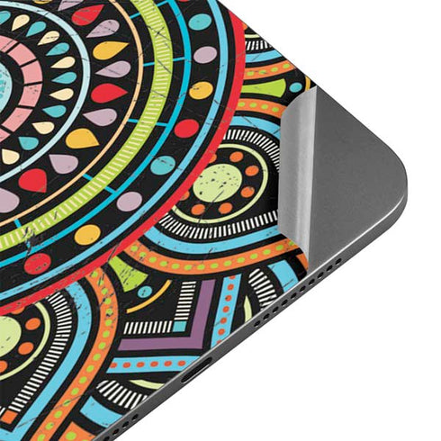 Finding Center Colored Apple iPad Mini Skin
