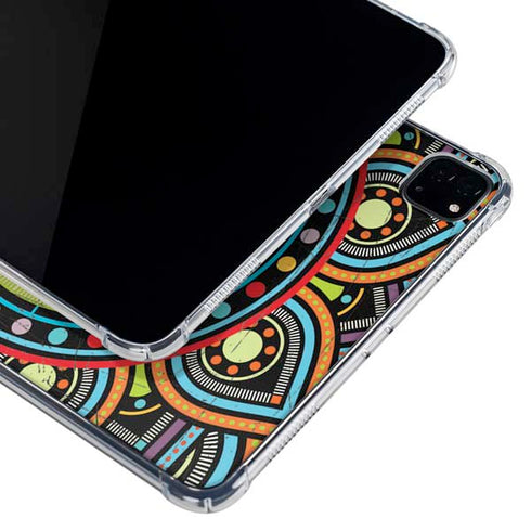 Finding Center Colored iPad Pro 11in (2024) Clear Case