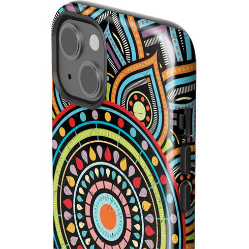 Finding Center Colored iPhone 15 Impact Case