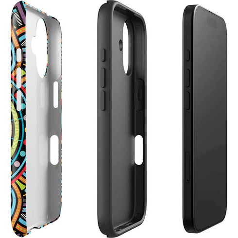 Finding Center Colored iPhone 16 Plus Impact Case