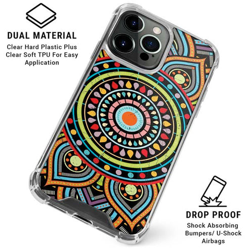 Finding Center Colored iPhone 16 Pro Max Clear Case