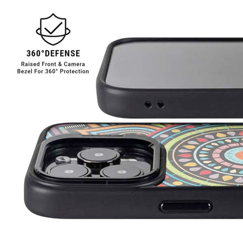 Finding Center Colored iPhone 16 Pro Max Kickstand Case
