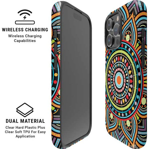 Finding Center Colored iPhone 16 Pro Max Magsafe Impact Case