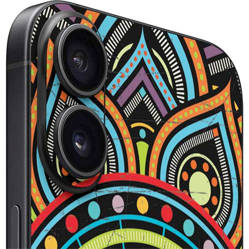 Finding Center Colored iPhone 16 Skin