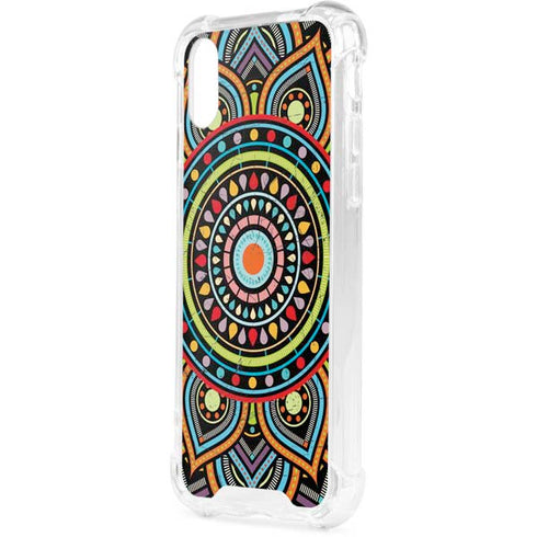Finding Center Colored iPhone XS Clear Case