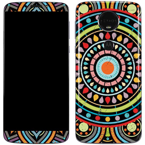Finding Center Colored Moto E5 Plus Skin