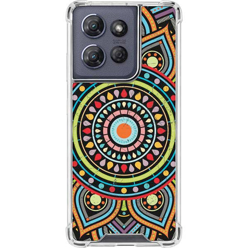 Finding Center Colored Moto G 5G (2025) Clear Case