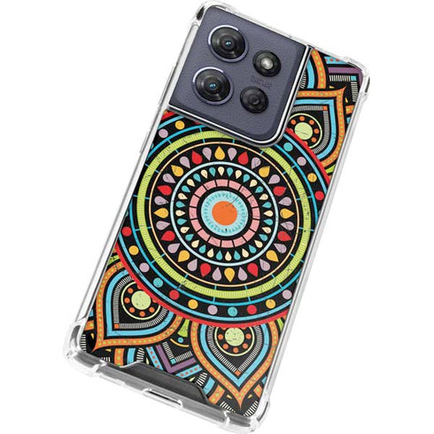 Finding Center Colored Moto G 5G (2025) Clear Case