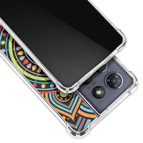 Finding Center Colored Moto G 5G (2025) Clear Case