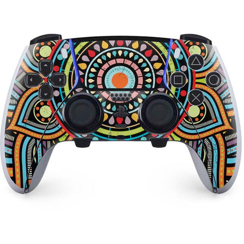 Finding Center Colored PS5 DualSense Edge Pro Controller Skin