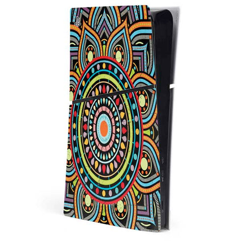 Finding Center Colored PS5 Slim Digital Edition Console Skin