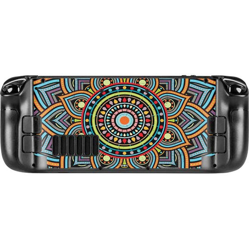Finding Center Colored Steam Deck Handheld Gaming Computer Skin