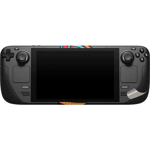 Finding Center Colored Steam Deck Handheld Gaming Computer Skin