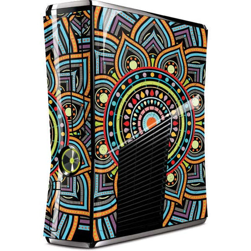Finding Center Colored Xbox 360 Slim (2010) Skin