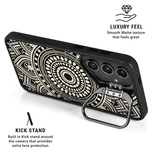 Finding Center Galaxy S25 Kickstand Case