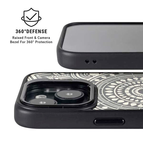 Finding Center iPhone 14 Kickstand Case