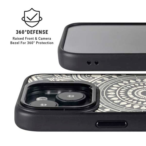 Finding Center iPhone 15 Plus Kickstand Case