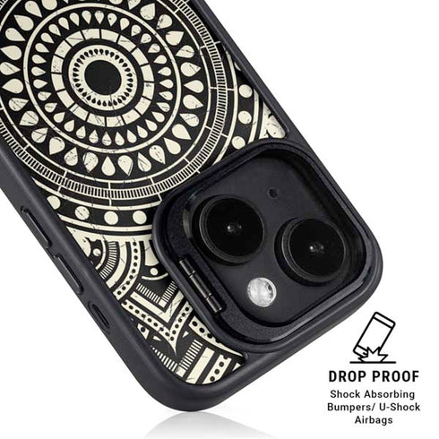 Finding Center iPhone 15 Plus Kickstand Case