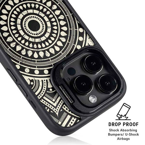 Finding Center iPhone 15 Pro Max Kickstand Case
