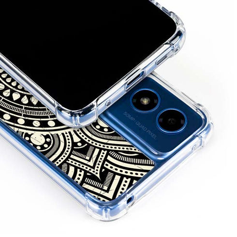 Finding Center Moto G Play 4G (2024) Clear Case