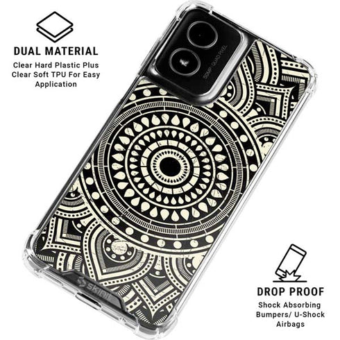 Finding Center Moto G Power 5G (2024) Clear Case
