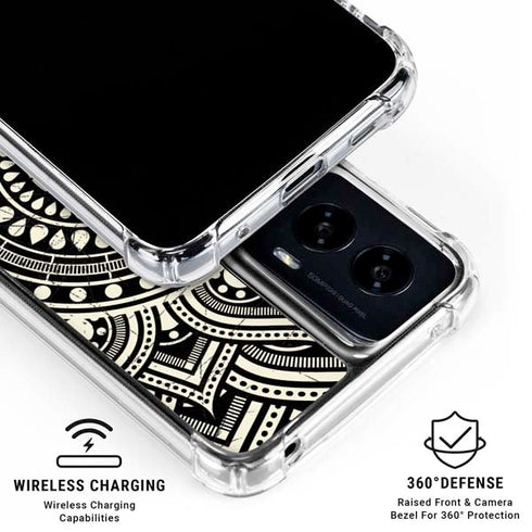 Finding Center Moto G Power 5G (2024) Clear Case