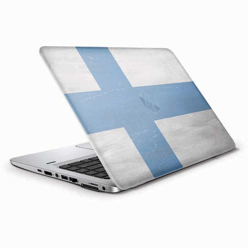 Finland Flag Distressed HP Elitebook Skin