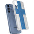 Finland Flag Distressed Galaxy A35 5G Clear Case