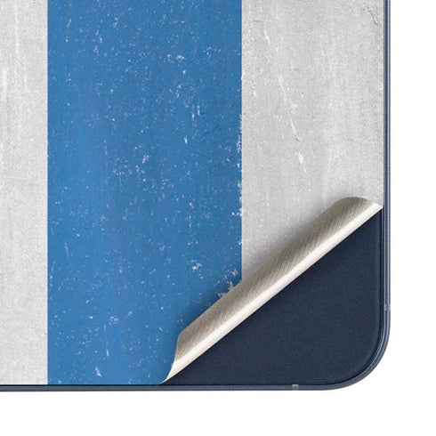 Finland Flag Distressed Galaxy A35 5G Skin